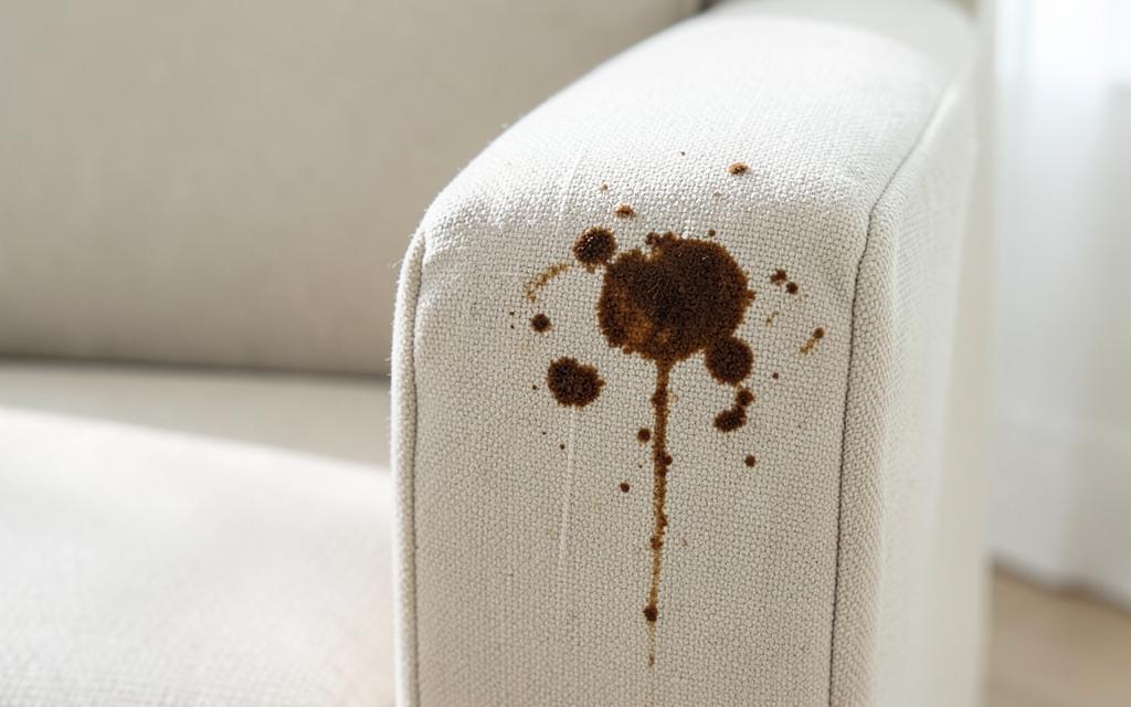 Coffee stain