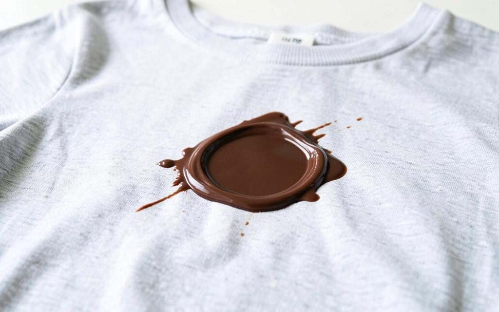 Chocolate stain
